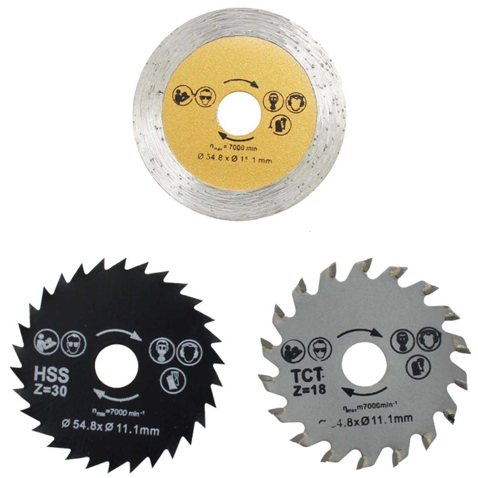 Premium HSS Mini Circular Saw Blades - Wood & Metal Cutting Discs for Drill Rotary Tools | Power Tool Accessories for DIY Projects, Woodworking & Metal Fabrication