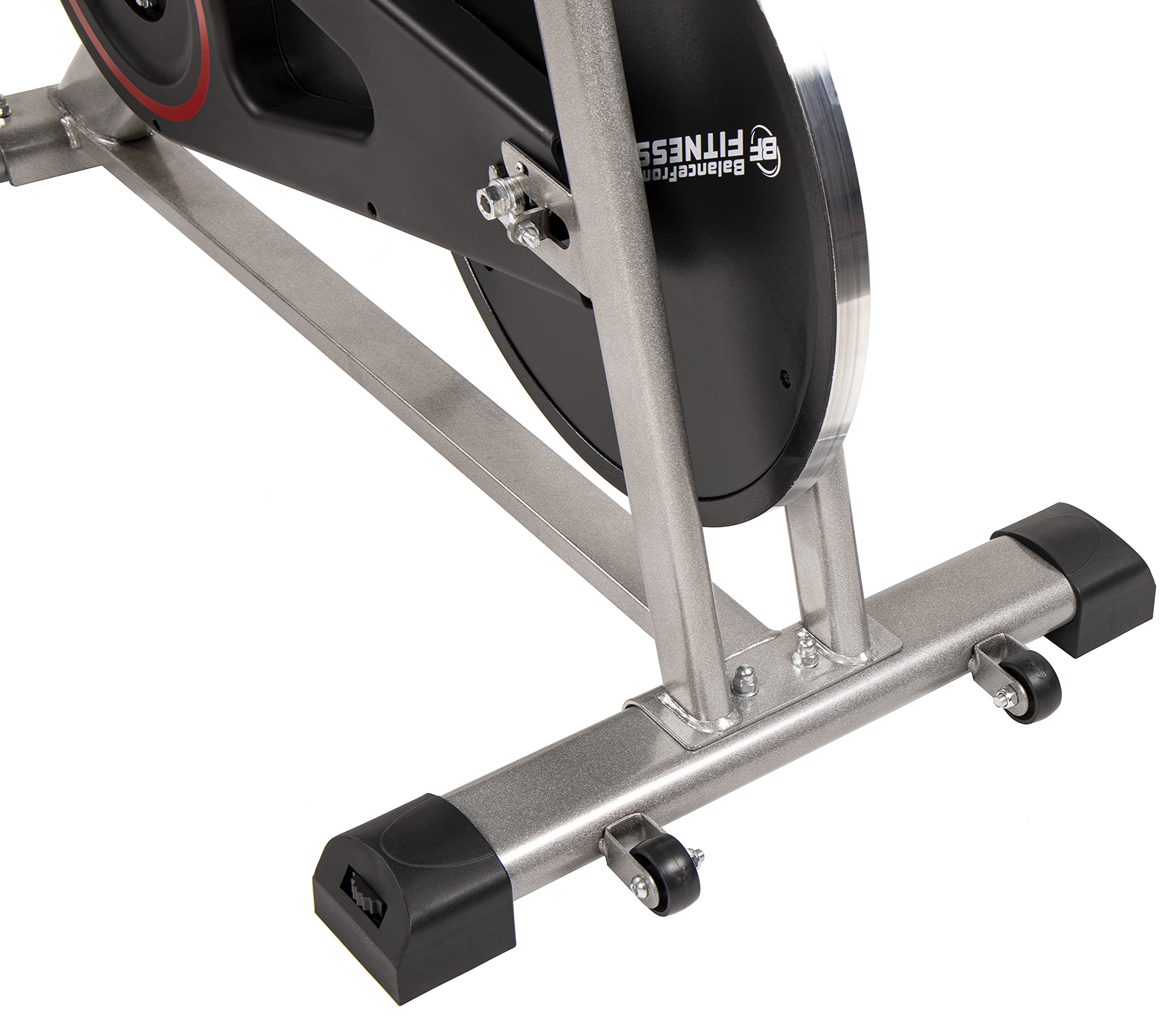 HulkFit BalanceFrom Indoor Cycling Bike - Stationary Exercise Bike with iPad Mount & Comfortable Seat Cushion for Home Gym, Cardio Workout & Fitness Training