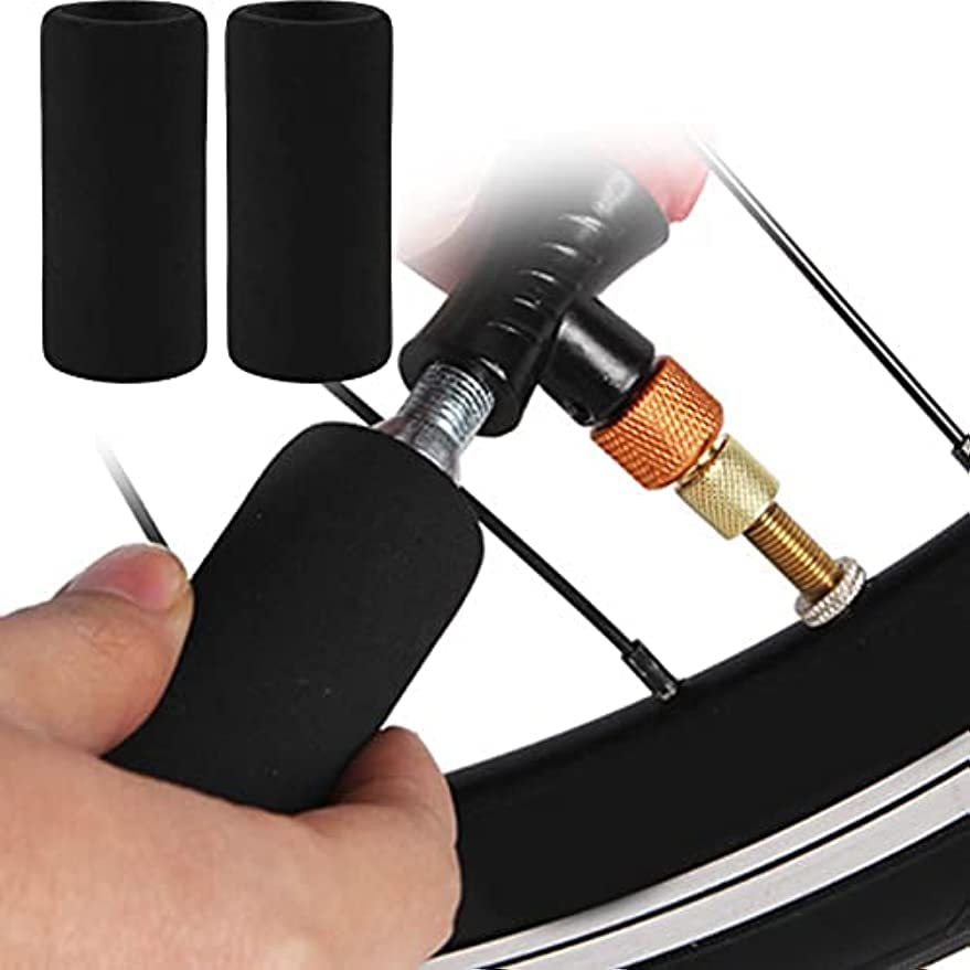 **16G CO2 Inflator Sponge Cover - Compatible with Road Bike Tire Valves - Durable Gas Cylinder Sleeve for Quick Inflation - Perfect for Cycling, Biking & Emergency Repairs**