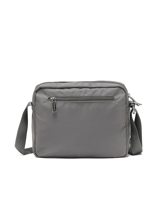 Tosca TCA952 Anti-Theft Shoulder Bag for Women & Men - Lightweight Travel Crossbody Purse with RFID Blocking - Perfect for Commuting, Shopping & Outdoor Adventures (Khaki)