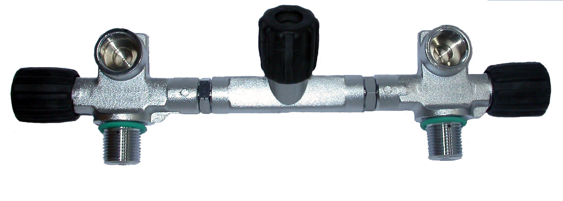 Beaver 232 Bar Twin 8 Manifold with M26 Thread & M25X2 EN1441 - High Pressure Gas Regulator for Industrial & Laboratory Use
