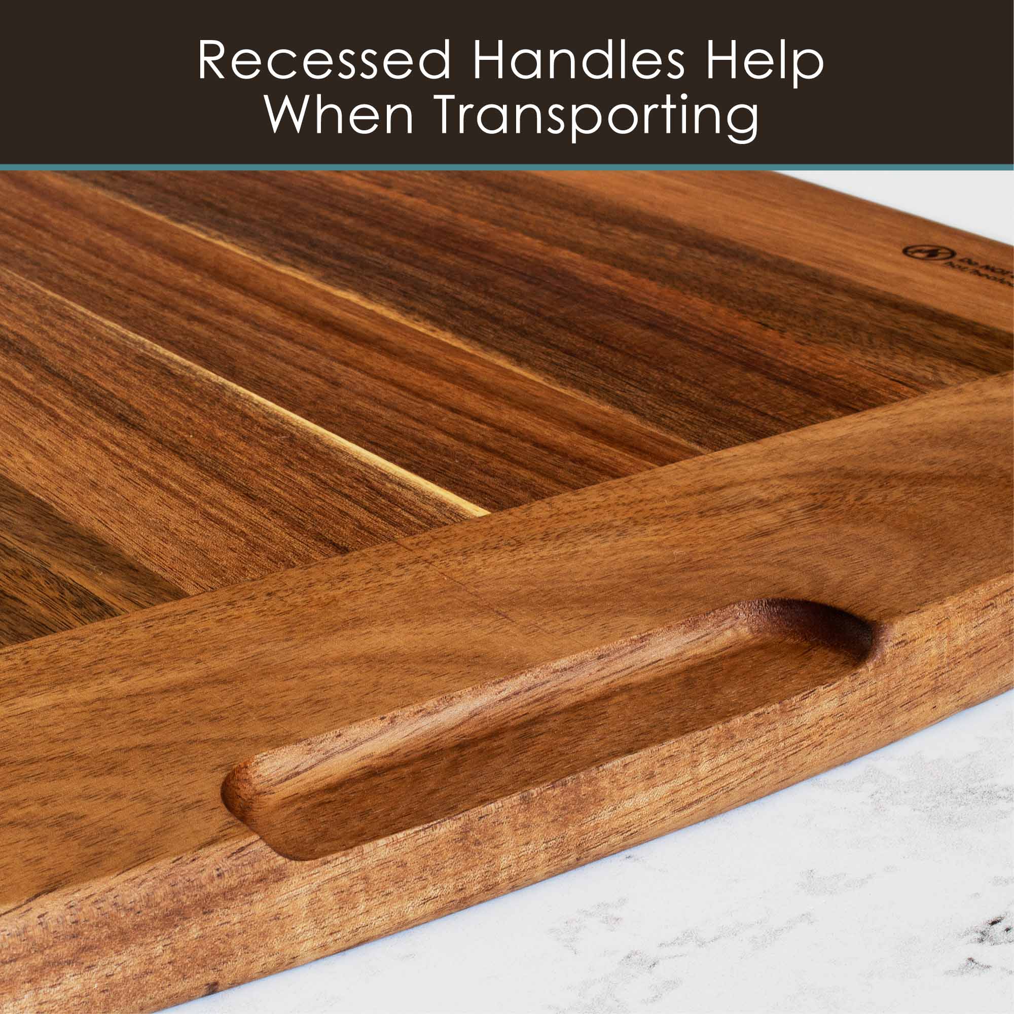 Premium Rock & Branch® 600SI Bamboo Cutting Board 30