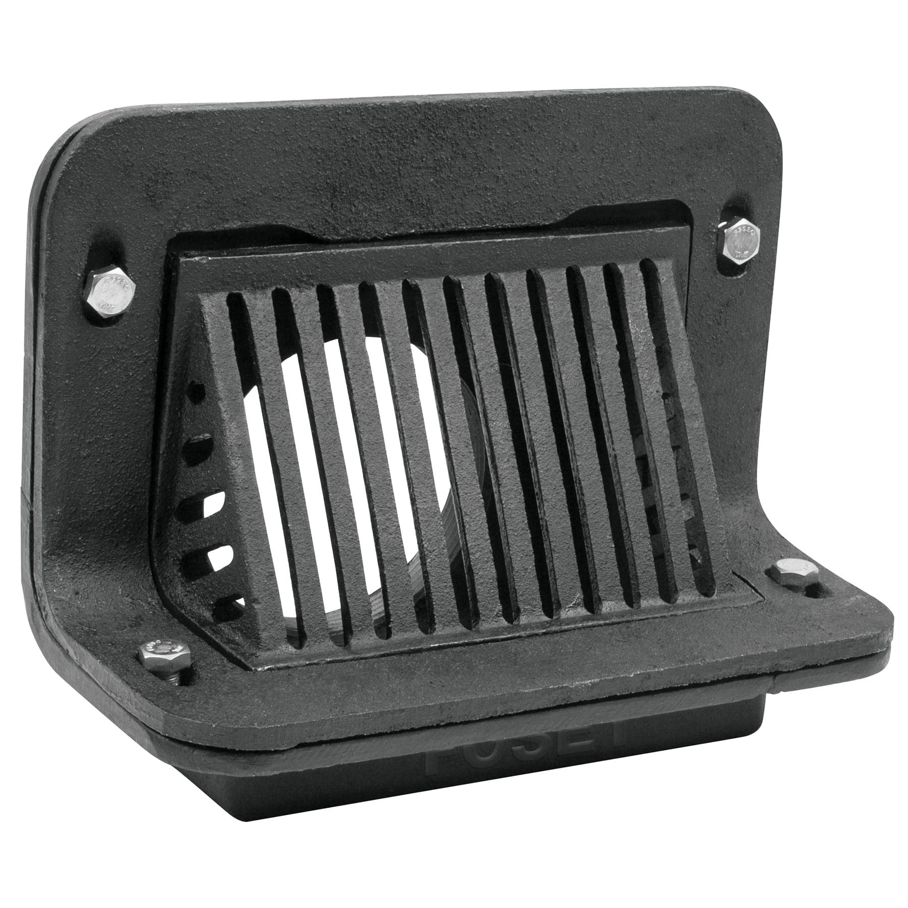 4FT Iron Parapet Tube Strainer - Heavy Duty Drainage for Roofs, Balconies & Construction Sites