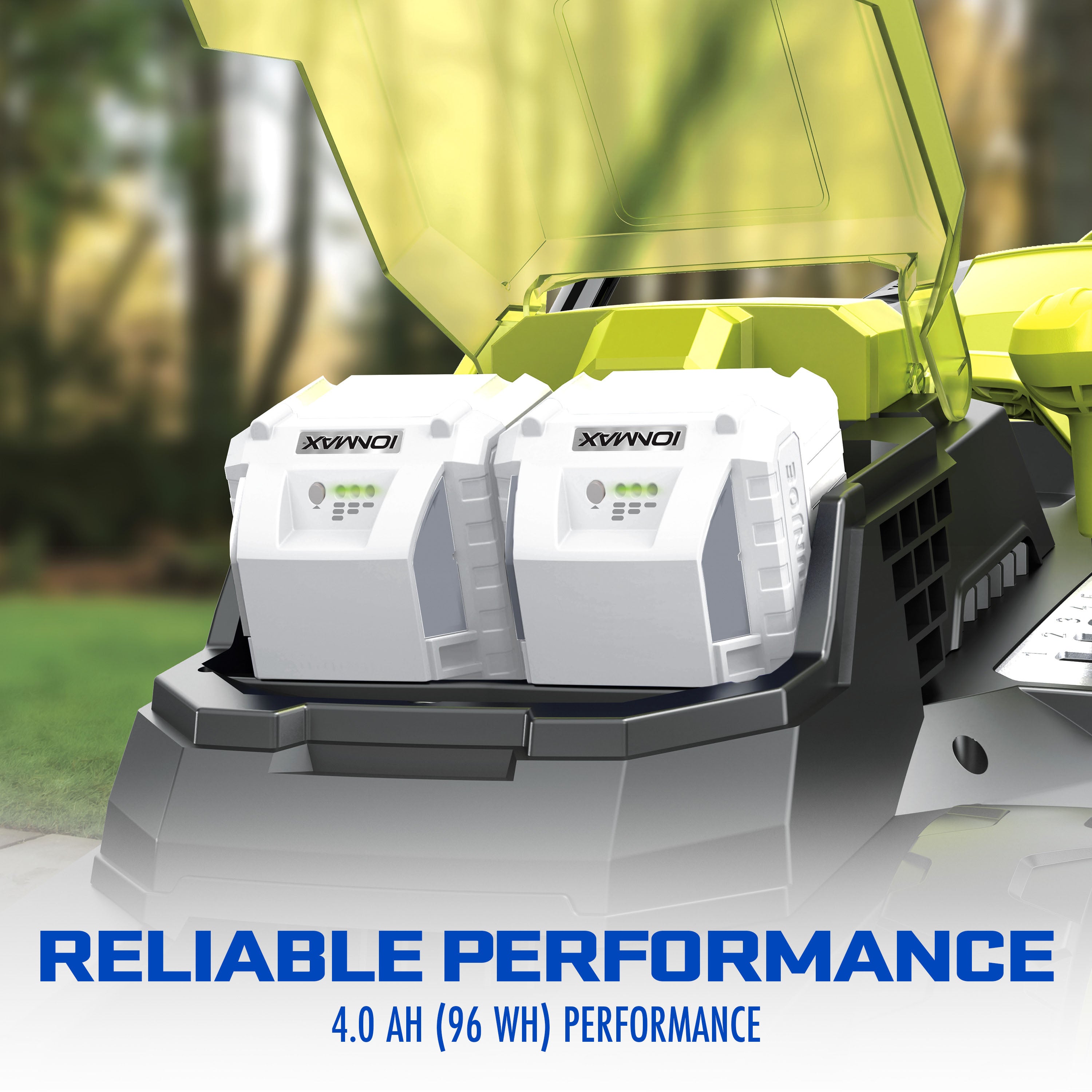 Snow Joe 24VBAT Certified Authentic IONMAX 24V 4.0Ah Lithium-Ion Battery - Universal Replacement for Sun Joe, Auto Joe, Snow Joe & Power Joe Tools | BMS Protection | 3-Stage LED Display | Perfect for Lawn Mowers, Snow Blowers & Power Tools