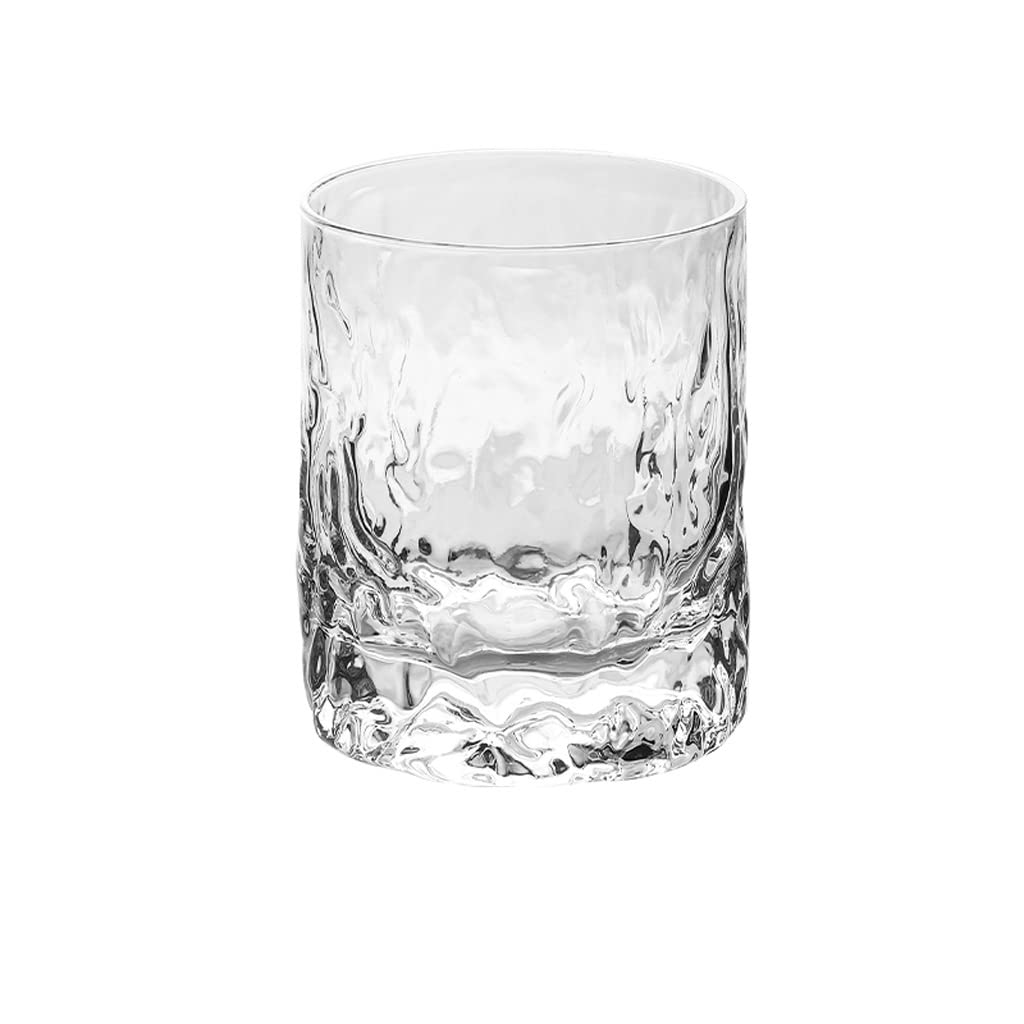 Premium Brandy Snifters & Whisky Glasses Set - Handcrafted Irregular Finishes Old Fashioned Tumbler for Bourbon, Scotch & Liquor - Perfect for Home Bar, Gift Giving & Cocktail Parties