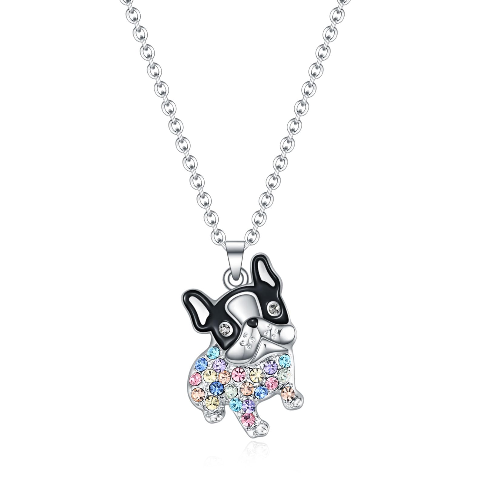 SUMFAN Dog Lover Necklace - Elegant Pet Jewelry Gift for Women, Dog Moms & Owners - Perfect for Birthdays, Anniversaries & Pet Appreciation