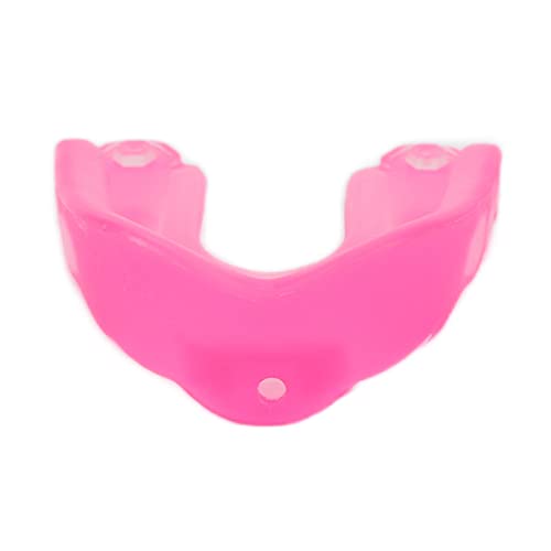 Shock Absorbing Mouth Guard - EVA Outer Frame, Non-Toxic & Flavored for Hockey, Boxing, Basketball - Pink | Perfect for Contact Sports & High-Impact Activities