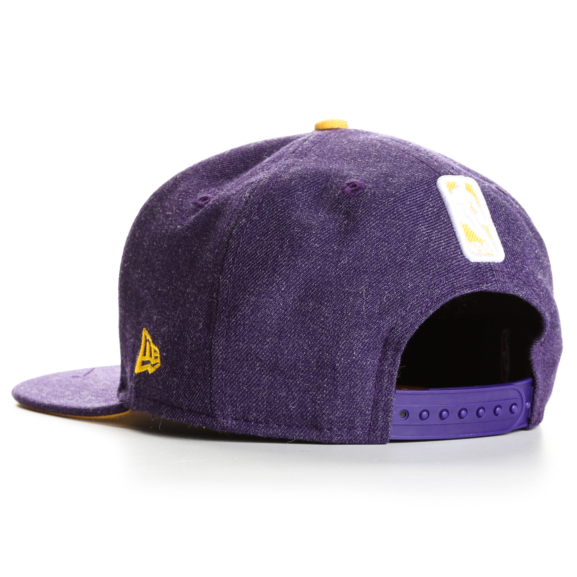 New Era 9Fifty Los Angeles Lakers Heather Hype Snapback Cap - Purple Heather NBA Basketball Hat for Men & Women - Perfect for Games, Streetwear & Fan Collections