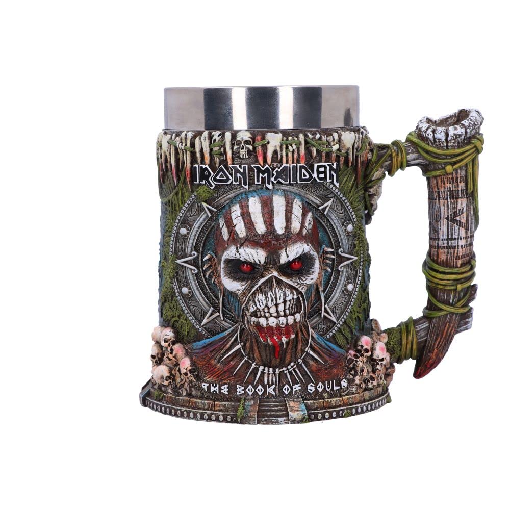 Nemesis Now Iron Tankard - Medieval Style Drinking Mug for Beer & Ale - Perfect for Renaissance Fairs, Themed Parties & Home Decor