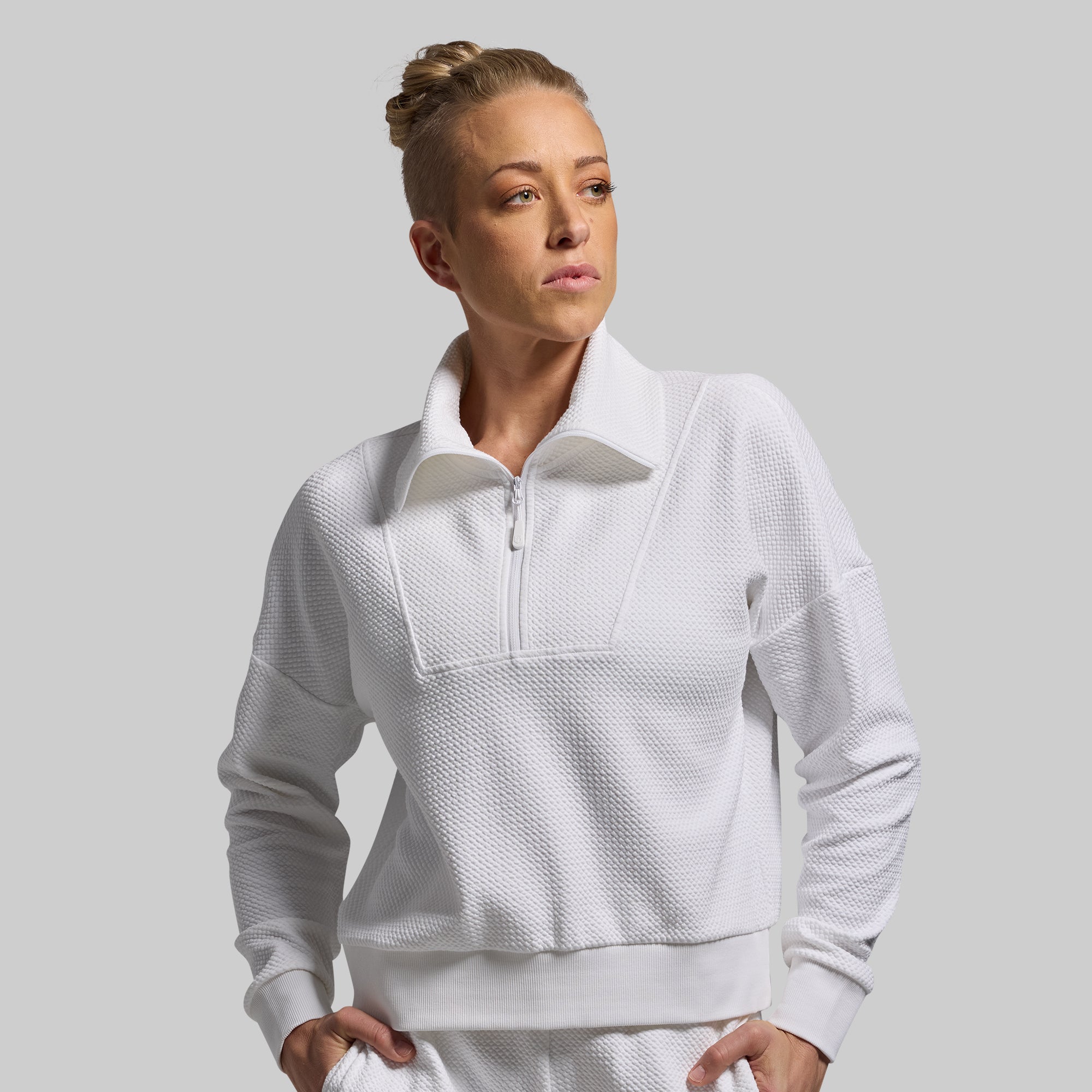Revive Cloud Sweatshirt for Women - Soft & Cozy Pullover Hoodie (White) | Perfect for Casual Wear, Lounge & Outdoor Activities