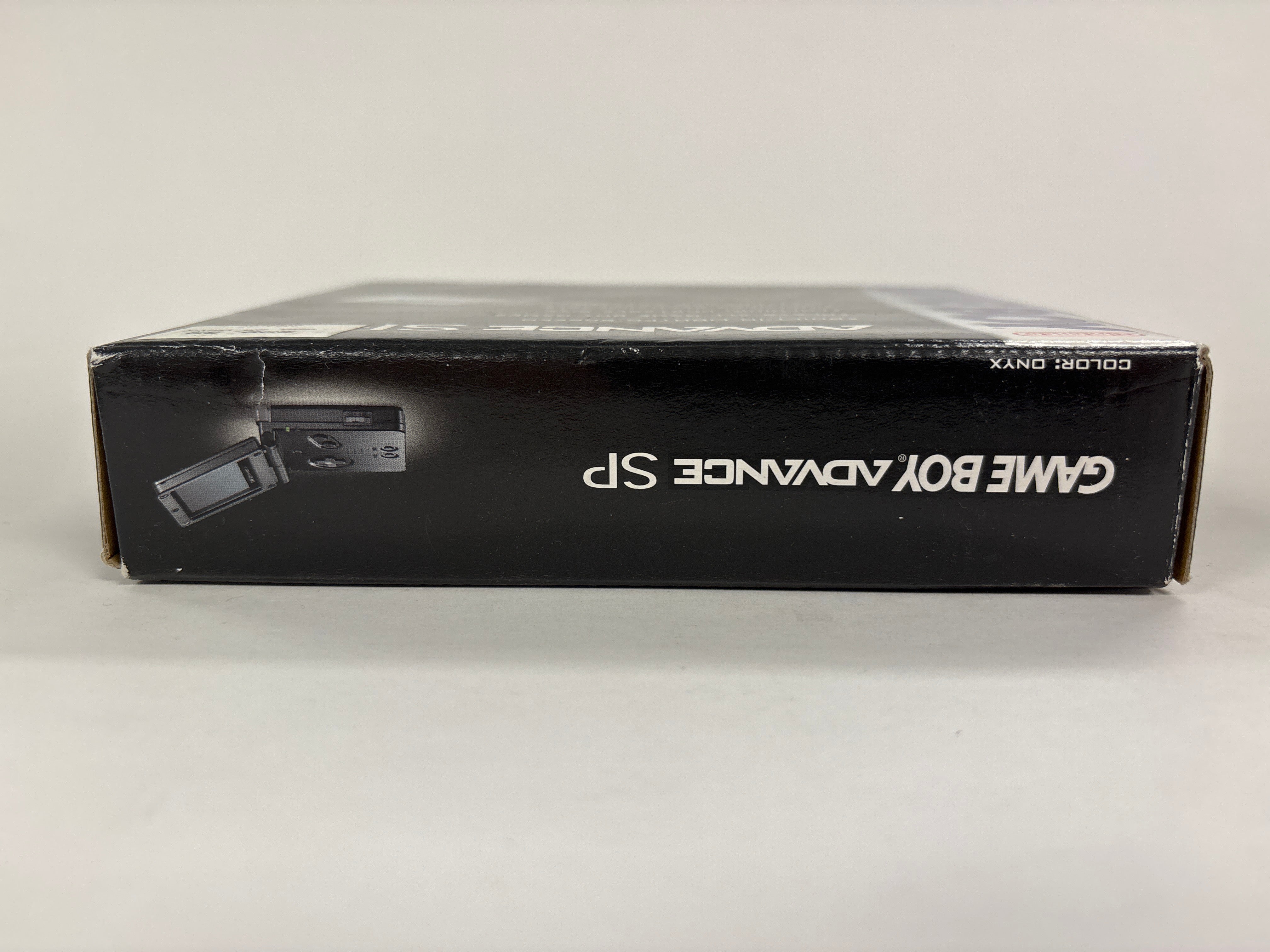 Original Nintendo Game Boy Advance SP Onyx Black - Box Only (No Handheld or Manuals) - Perfect for Collectors & Retro Gaming Display