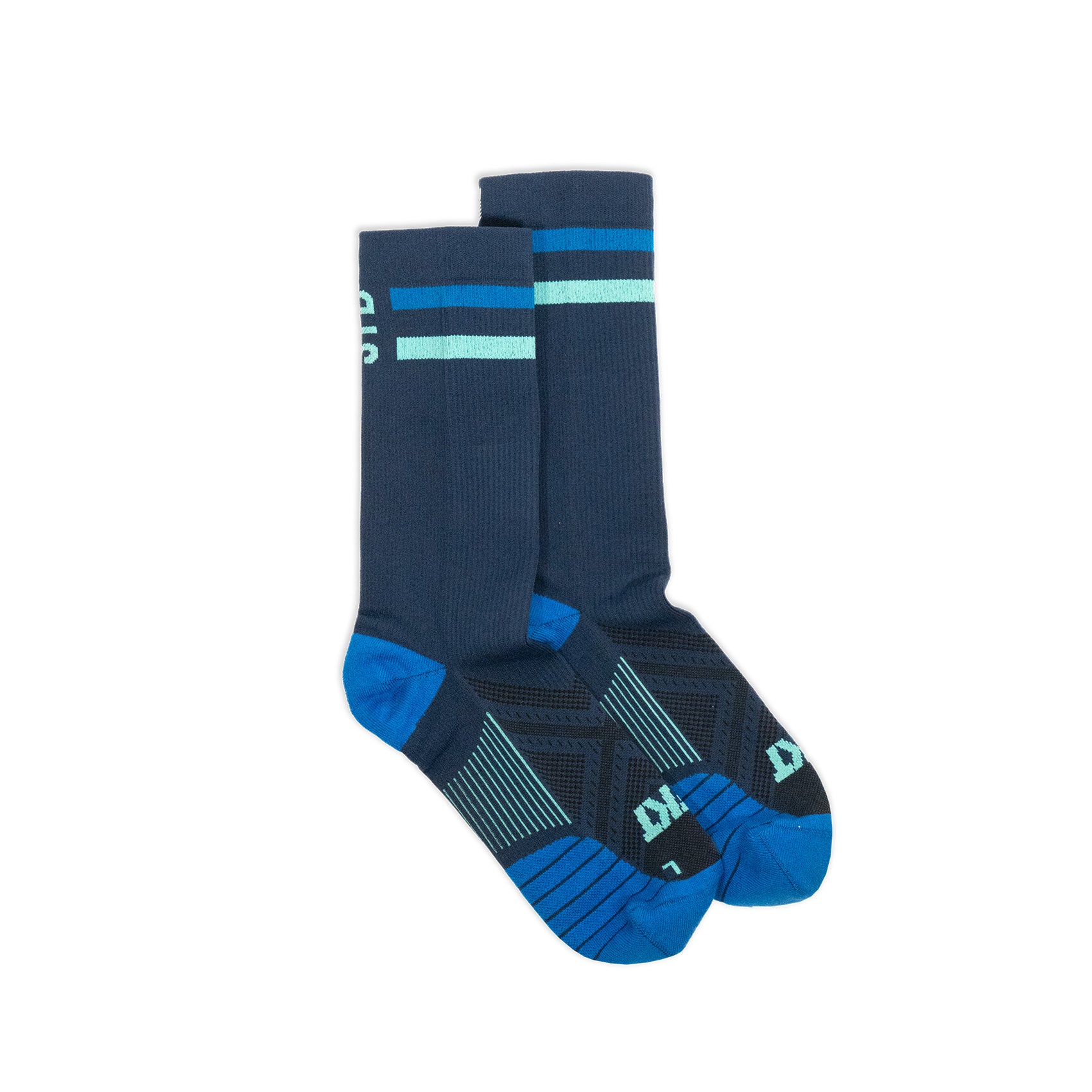 FKT Crew Length Running Socks for Men & Women - Moisture Wicking Athletic Socks for Marathon, Trail Running & Workouts - Comfortable Performance Socks for Sports & Fitness