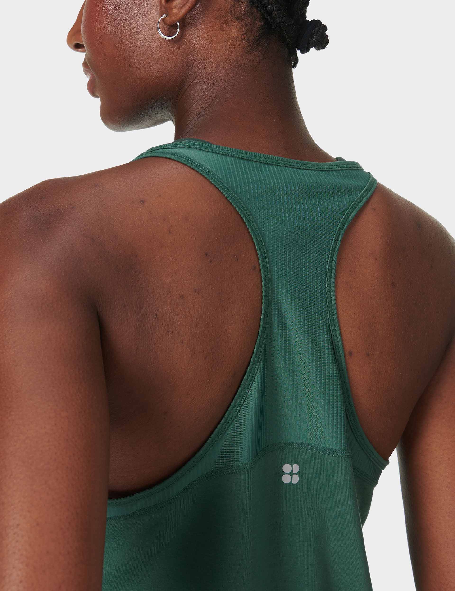 Breathe Easy Running Vest - Glade Green | Lightweight & Breathable for Outdoor Jogging & Hiking