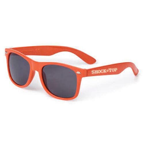 Shock Top Belgian White Sunglasses for Men & Women – UV Protection Polarized Aviator Sunglasses – Perfect for Beach, Driving, Outdoor Activities