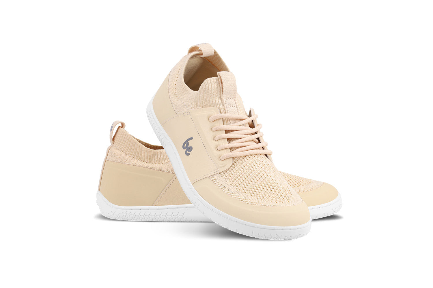 Barefoot Sneakers for Women - Be Lenka Swift Minimalist Shoes | Lightweight & Flexible | Beige Cream | Perfect for Running, Walking & Gym Workouts