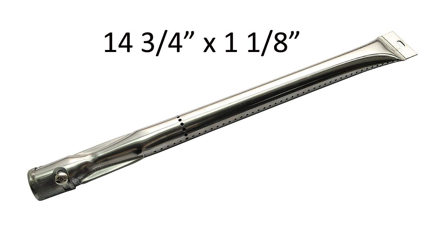 Stainless Steel Gas Grill Burner Replacement for Costco, Grand Hall, Nexgrill - Compatible with Life@Home, Members Mark, North American Outdoors, Patio Range & Perfect Flame Models - Perfect for Backyard BBQs, Outdoor Cooking & Grill Maintenance