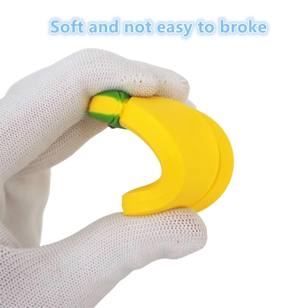 Organic Baby Teether for Teething Relief - 100% Food-Grade Silicone Teething Toys for Infants 0-48 Months | BPA-Free, PVC-Free, Non-Toxic | Easy-Grip Handles with Carry Bag | Perfect for Home, Travel & Daycare (Orange) - Soothing Chew Toy for Newborns & Toddlers
