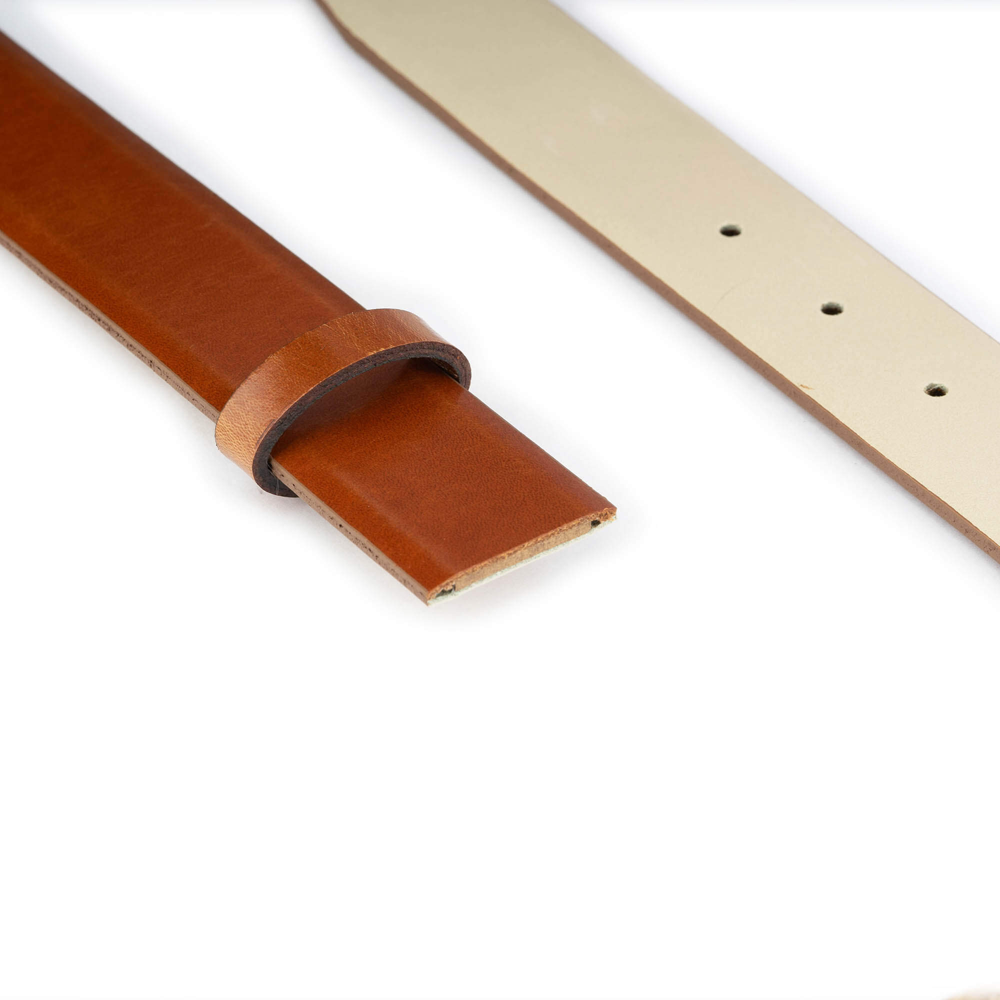 3.5 cm Reversible Beige Leather Belt Strap - Premium Replacement for Dunhill Buckles | Classic & Versatile Accessory for Men's & Women's Fashion, Business & Casual Wear