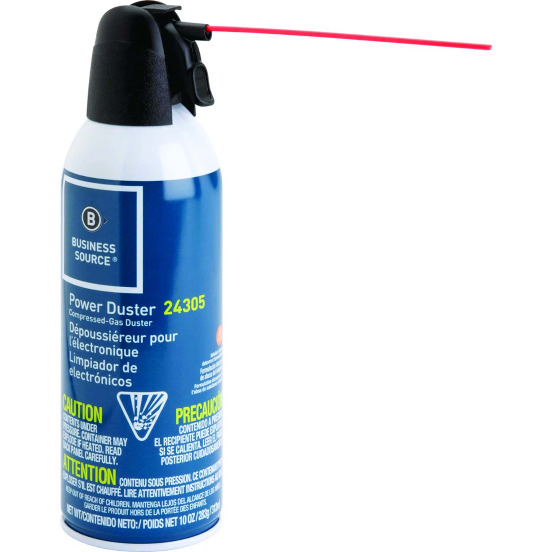 10 oz Compressed Air Duster Can - Powerful Cleaning Tool for Electronics, Keyboards, Computers & Dust Removal - 1 Can