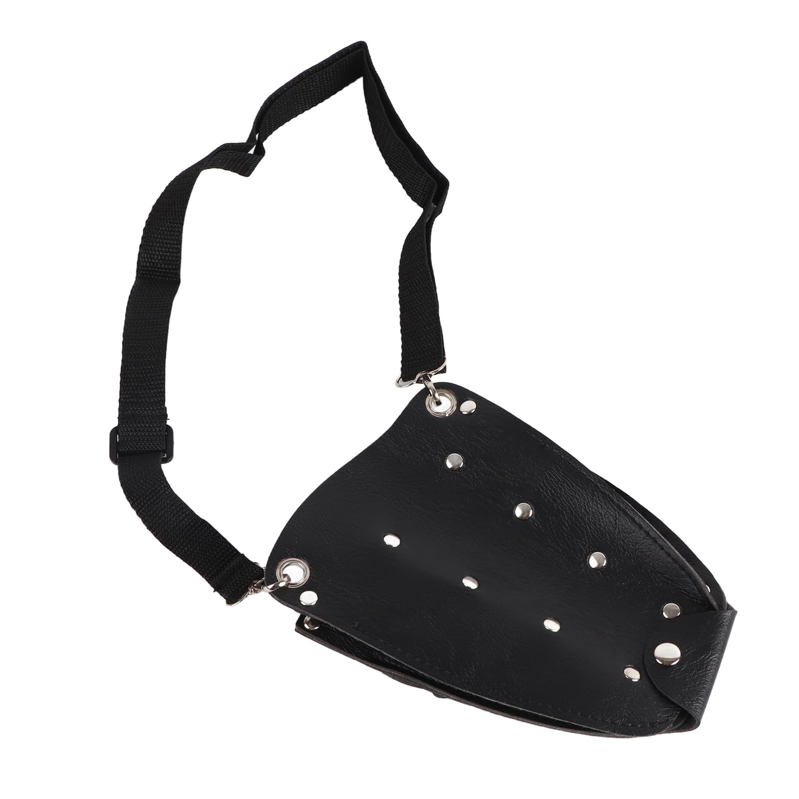 Professional Barber Scissor Bag - PU Leather Hairdressing Holster Pouch with Rivet Clips for Hair Stylists | Perfect for Salon, Travel & Home Use