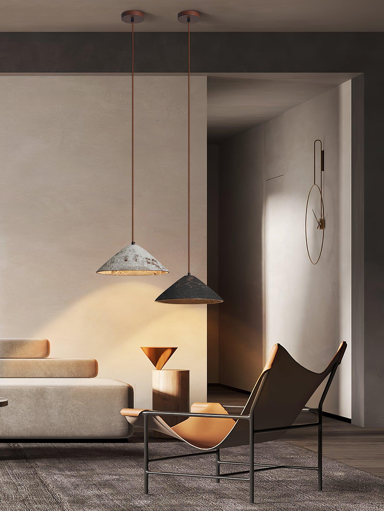 Modern Ceramic Pendant Light - Elegant Whisper Design for Dining Room, Bedroom, or Living Room Lighting