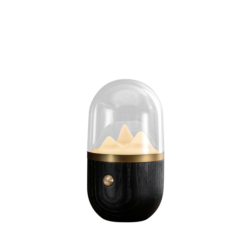 Mountain Peak Night Table Lamp - Modern LED Bedside Lamp with Touch Control, Warm White Light for Bedroom, Living Room, and Office Decor - Perfect for Reading, Relaxing, and Creating Cozy Ambiance