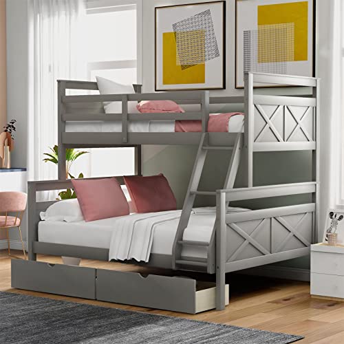 Gray With Drawers
