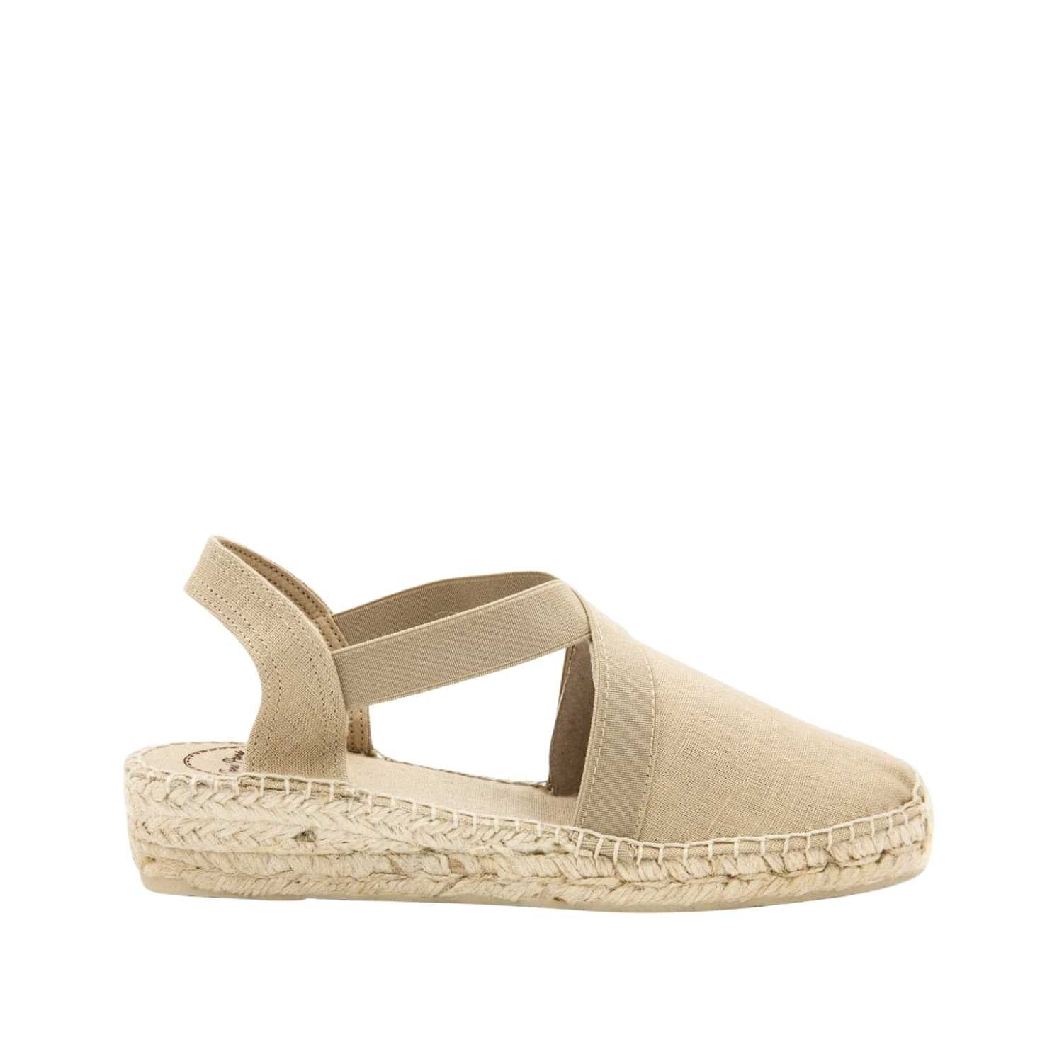 Women's Plain Linen Wedge Espadrille Sandals - Comfortable Summer Casual Shoes for Beach, Vacation & Everyday Wear | Verona Collection
