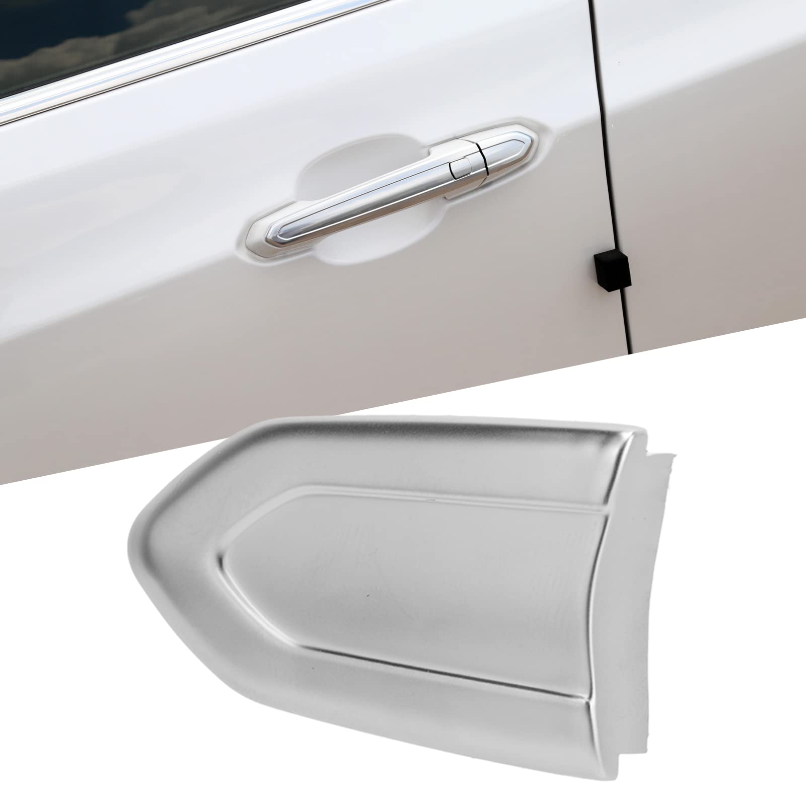 ABS Car Door Handle Lock Cover - Replacement for Cadillac ATS XTS CTS CT6 - Auto Exterior Door Lock Bezel & Handle Trim - Protect & Enhance Vehicle Security (Ideal for Parking Lots & High-Crime Areas)