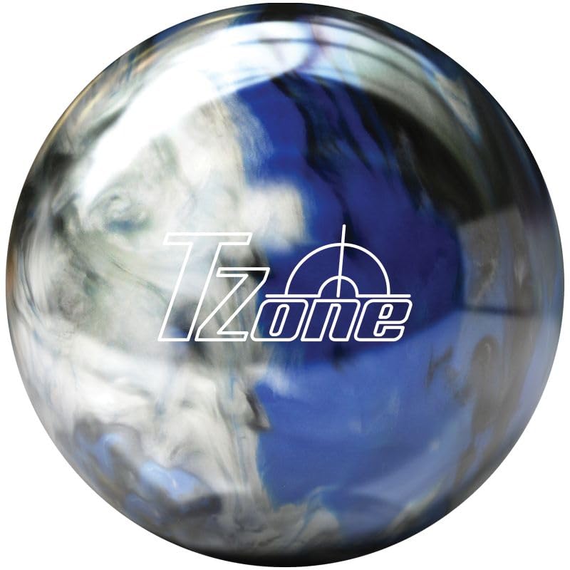 Brunswick Tzone Deep Space Bowling Ball - High Performance Reactive Resin for Hook & Strike - Perfect for League Play & Tournament Bowlers