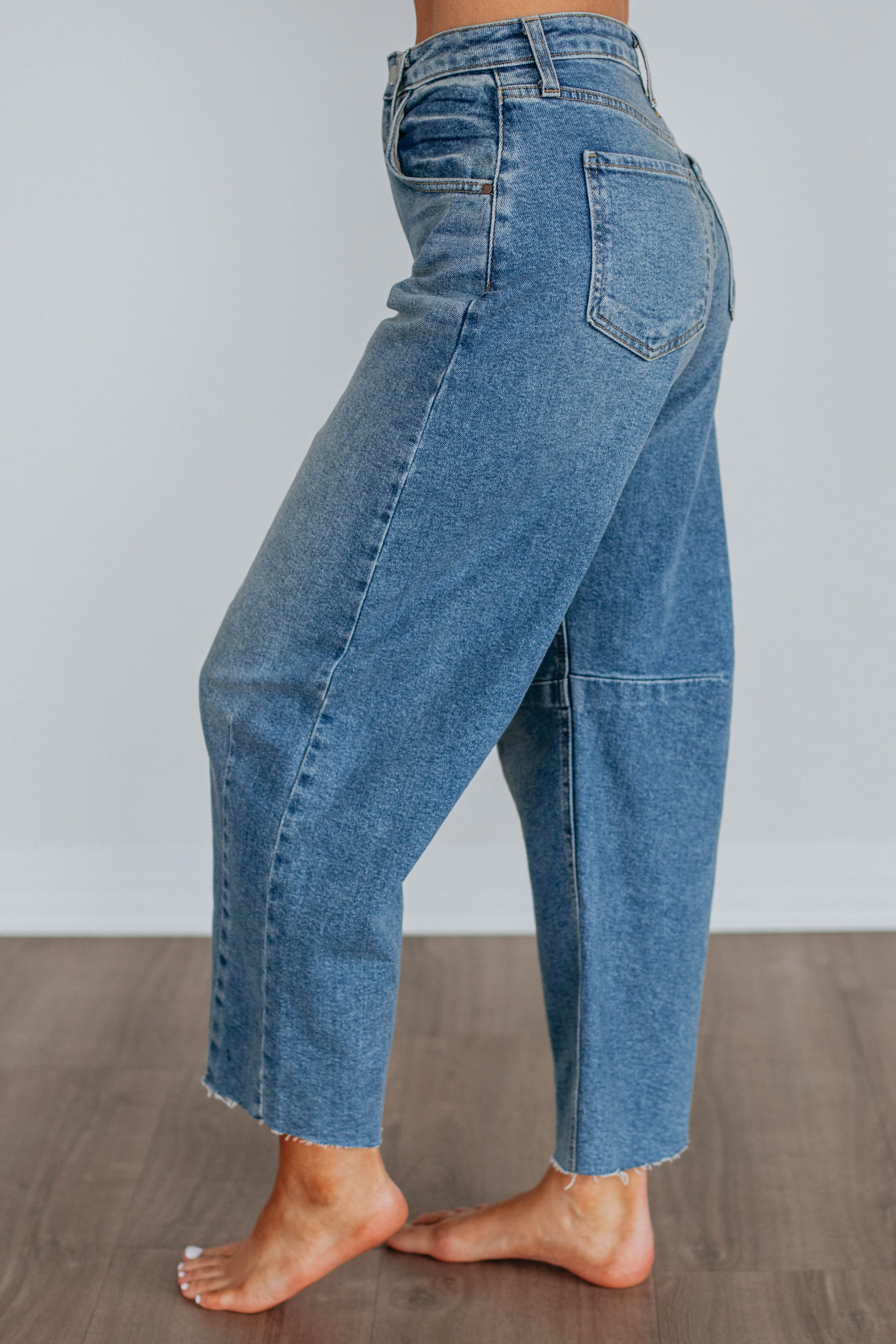 Beatrix JBD Jeans for Women - Medium Wash Denim Jeans | Comfortable & Stylish for Casual Wear, Office & Everyday Outfits