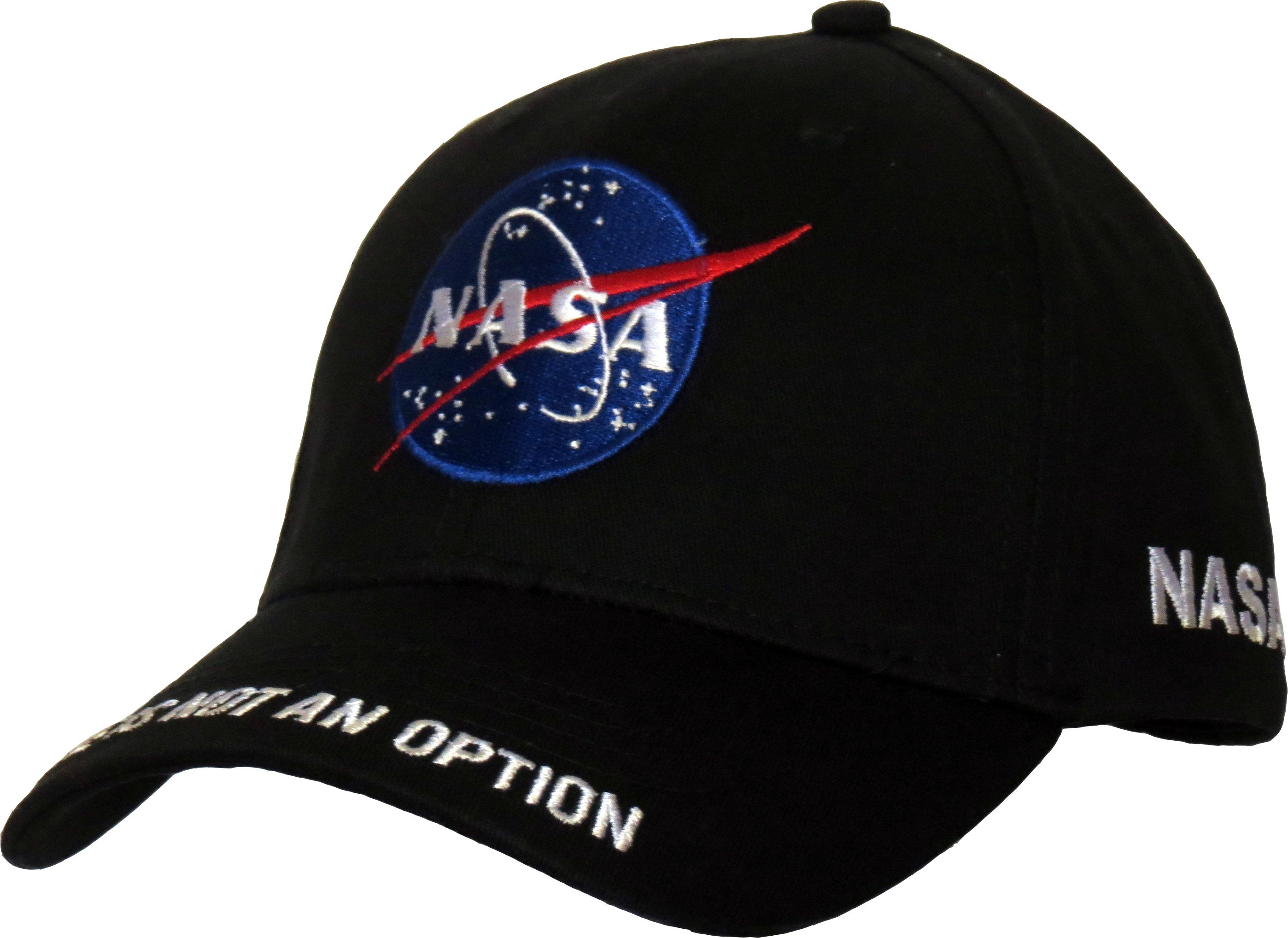 NASA Logo Black Baseball Cap - Adjustable Unisex Dad Hat for Men & Women - Perfect for Sports, Outdoor Activities & Casual Wear