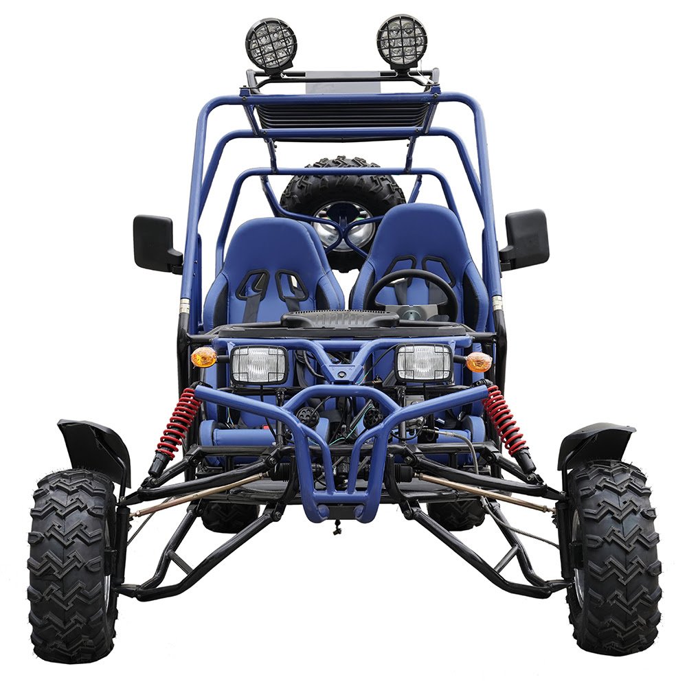 200cc Venom Hummer Go Kart - 4 Seater Automatic Off-Road Vehicle with Chrome Wheels | Perfect for Family Fun, Backyard Racing & Outdoor Adventures