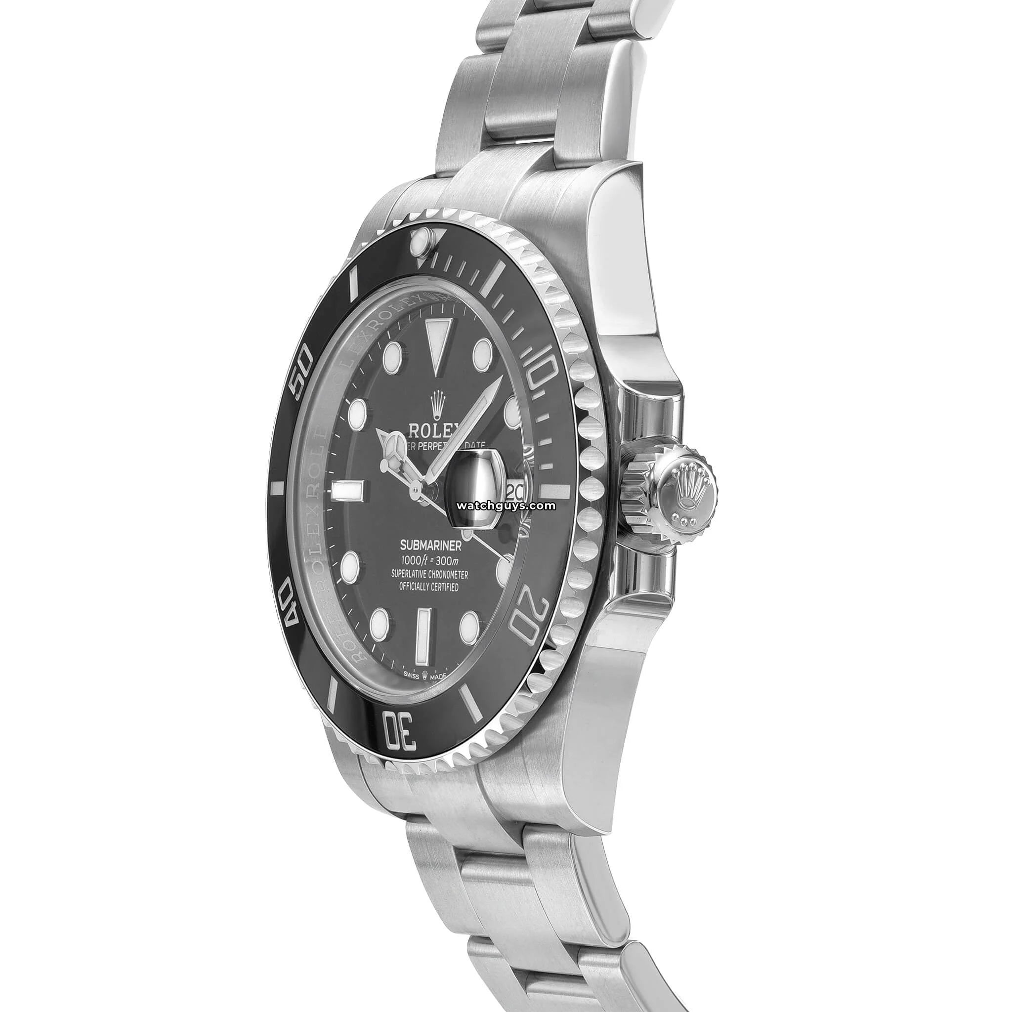 Rolex Submariner 126610LN Men's Luxury Watch - Black Ceramic Bezel, Stainless Steel, Waterproof 300m | Perfect for Diving, Business & Formal Occasions