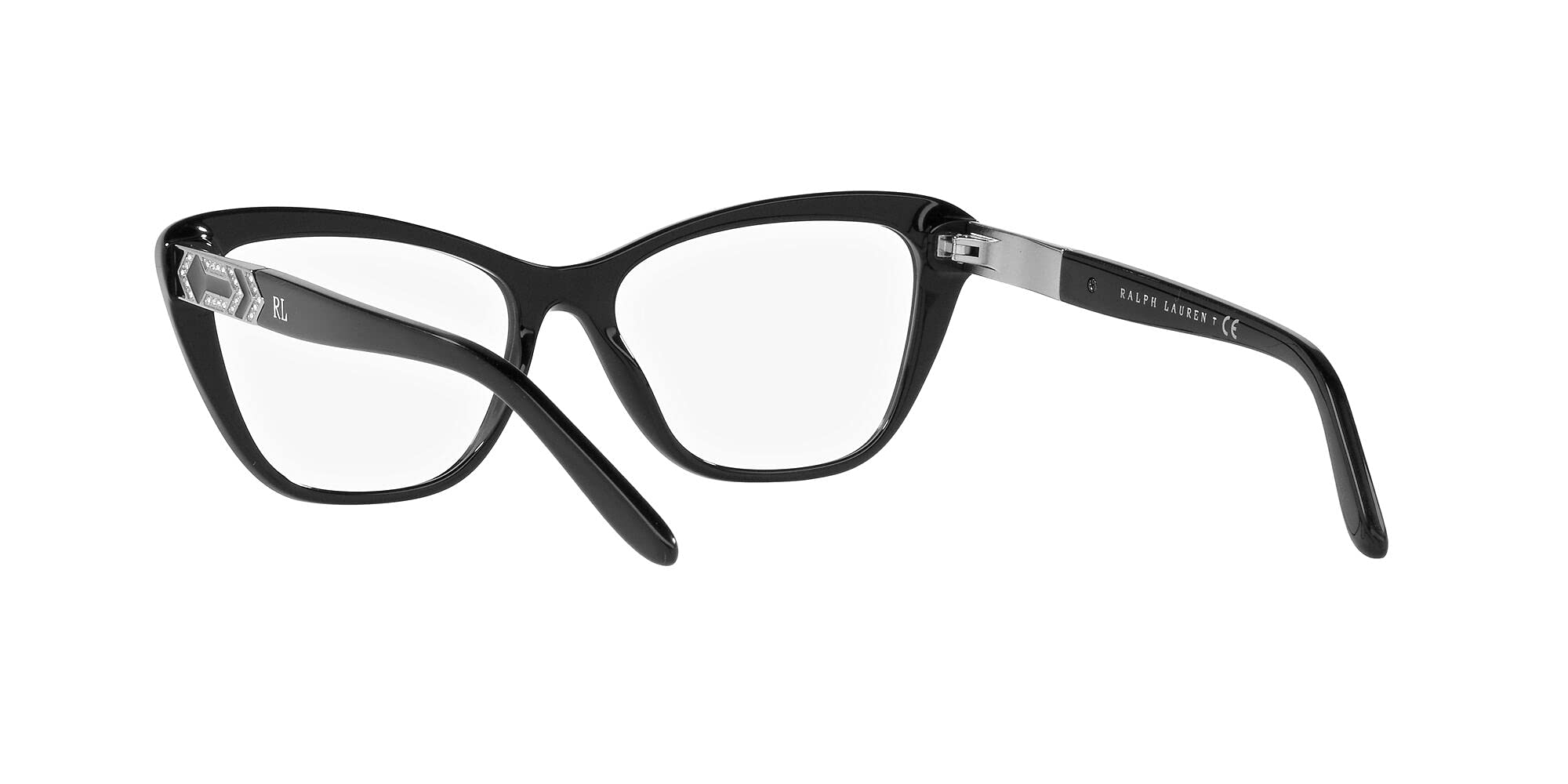 Ralph Lauren Women's RL6217B Butterfly Prescription Eyeglass Frames | Stylish & Lightweight for Work, Reading & Everyday Wear