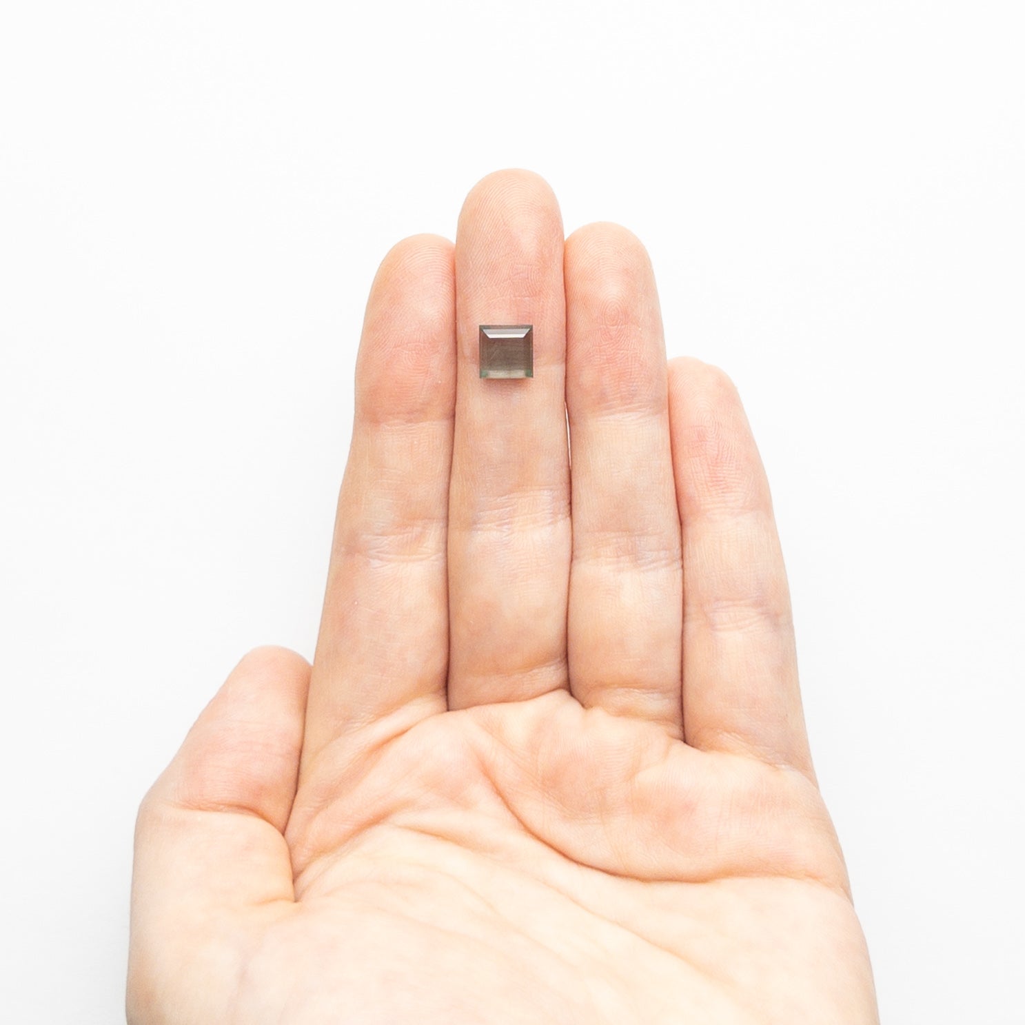 2.23ct Natural Square Portrait Cut Sapphire Gemstone - 6.78x6.71x3.18mm for Engagement Rings & Fine Jewelry Making