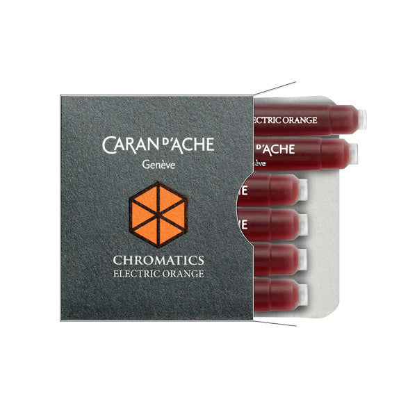 Caran d'Ache Chromatics INKredible Ink Cartridges - Premium Refill for Fountain Pens - Perfect for Calligraphy, Journaling & Office Use