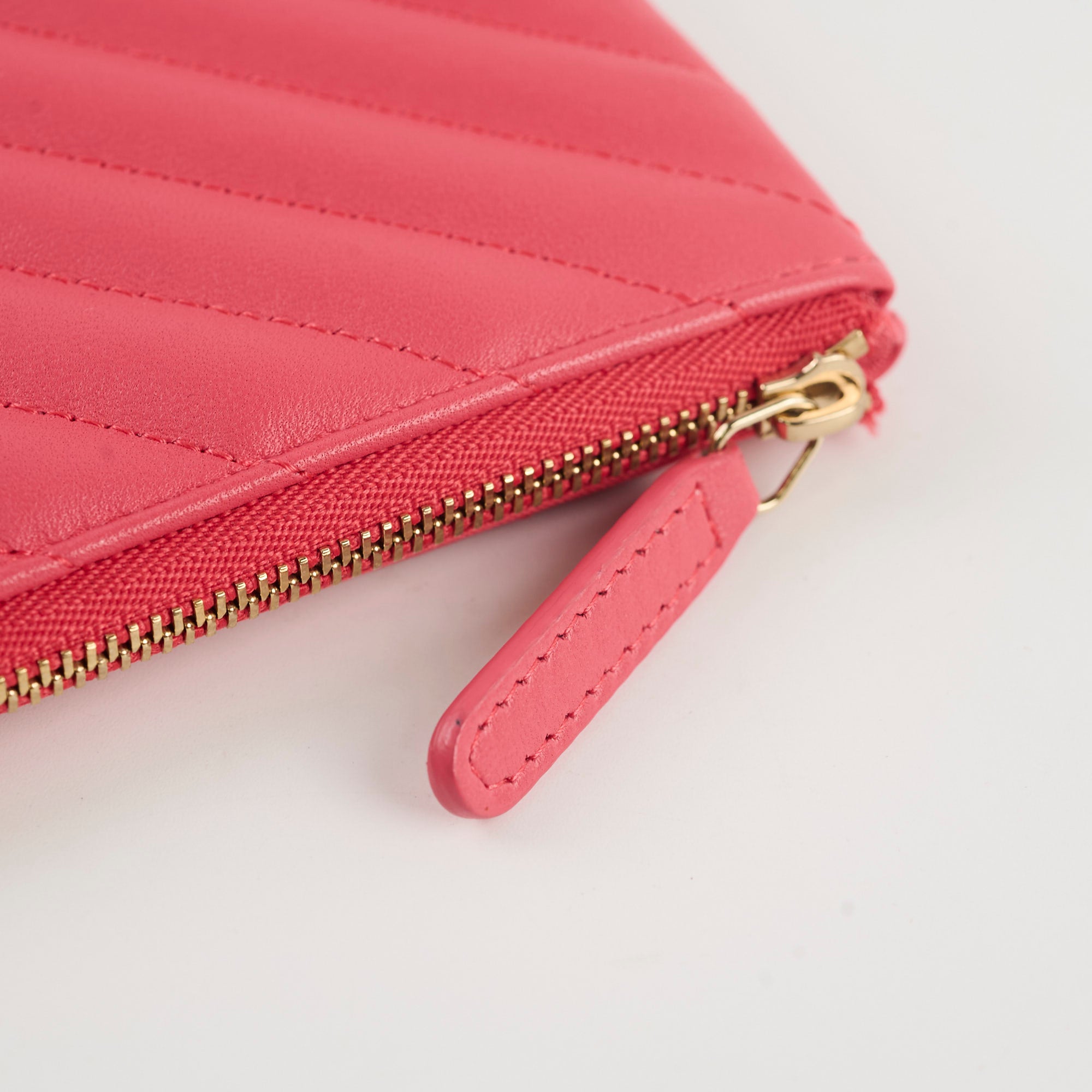 Chanel O Case Medium Chevron Pink Lambskin Bag - 24 Series Luxury Crossbody Bag for Women | Perfect for Date Night, Parties & Everyday Use