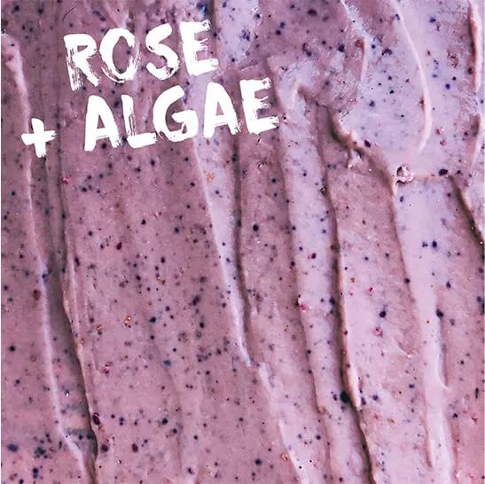 Rose & Algae Herbal Replenishing Tightening Hybrid Mask - 3.36 oz | Hydrating & Firming Face Mask for Glowing Skin | Perfect for Spa Nights & Self-Care Routines