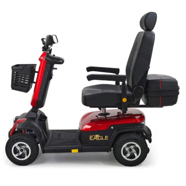 Golden Technologies Eagle 4 Wheel Mobility Scooter - Lightweight Electric Scooter for Adults & Seniors - Indoor/Outdoor Use for Shopping, Travel & Daily Mobility