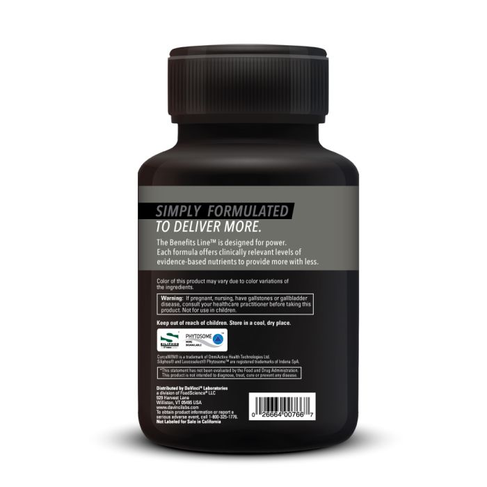 Davinci Labs Detox Benefits™ - 90 Capsules for Liver Cleanse & Body Detox | Supports Digestion & Immune System | Ideal for Post-Holiday Cleanse & Wellness Routine