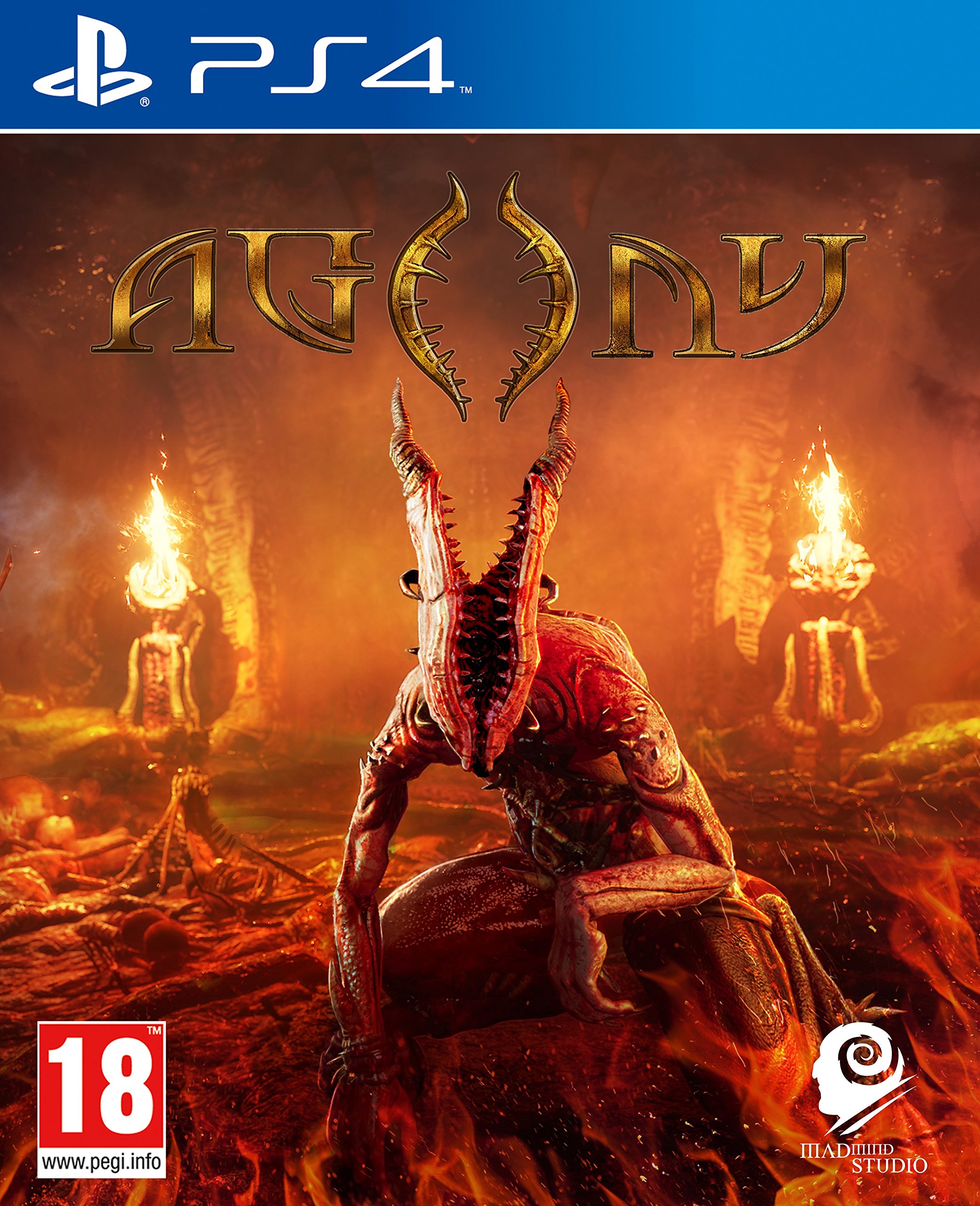 Agony - Horror Survival Game for PlayStation 4 | Psychological Thriller with Dark Fantasy Setting | Perfect for Fans of Scary Games and Intense Storytelling