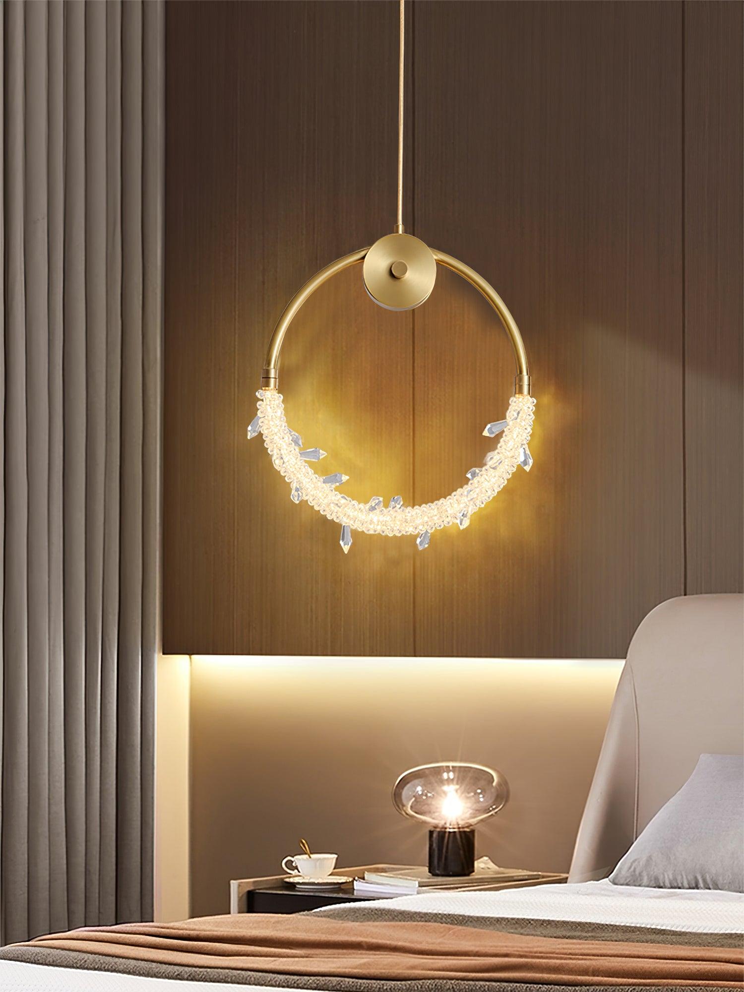 BU08P15G Modern Pendant Light - Elegant Hanging Ceiling Fixture for Kitchen, Dining Room & Bedroom - Perfect for Home Decor & Interior Lighting