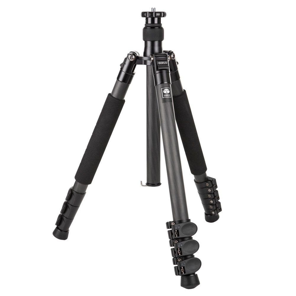 Sirui ET-2204 Carbon Fiber Tripod for Travel - Lightweight Compact Camera Tripod with Ball Head, Perfect for Photography, Vlogging & Outdoor Adventures
