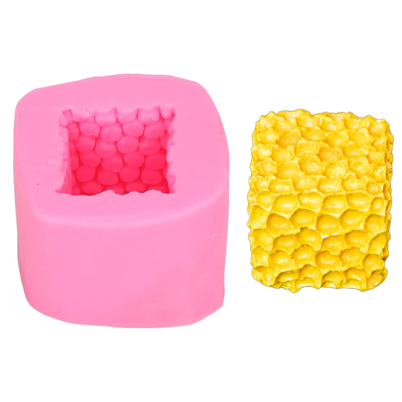 SOONALL Silicone Candle Molds - Heat Resistant Beehive Shaped DIY Candle Making Kit for Handmade Candles, Chocolate & Cupcake Decorations | Perfect for Home Decor, Wedding Favors & Craft Projects