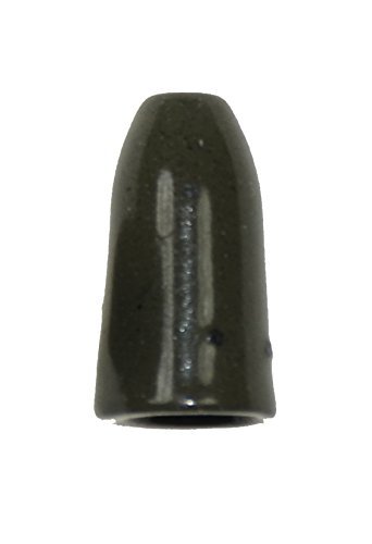 JC's Tungsten Bullet Worm Weights - 5 Pack Bulk for Bass Fishing | Durable Sinkers for Texas Rig, Carolina Rig & Drop Shot Fishing