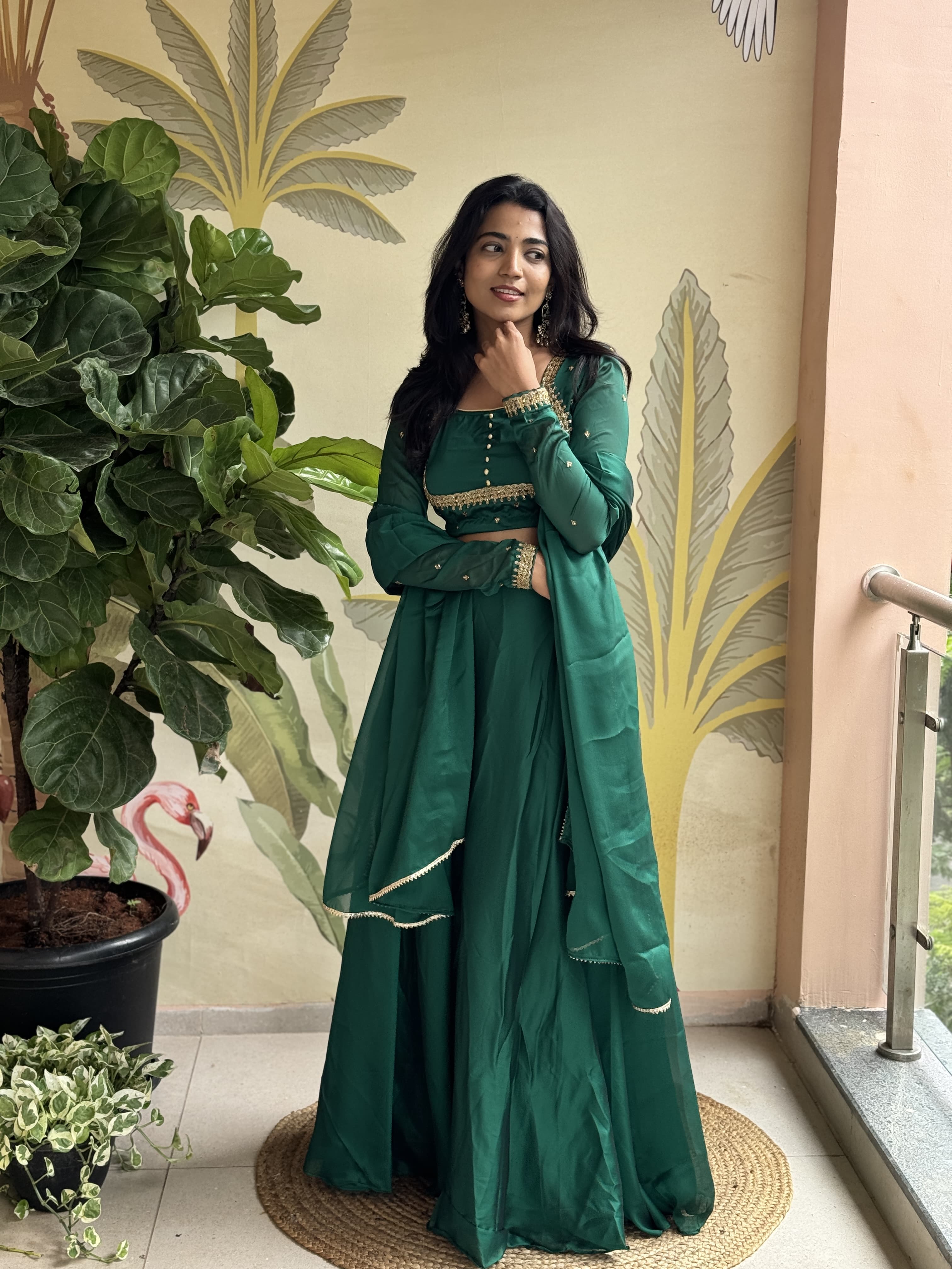 DD587 Kanmani Premium Handwork Lehenga Choli - Elegant Indian Bridal Wear for Weddings & Festive Occasions