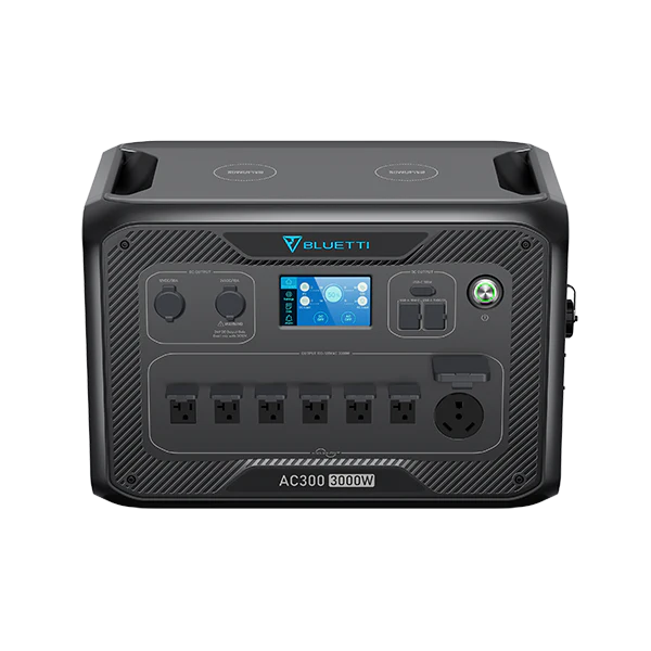 BLUETTI AC300 3000W Power Inverter Module for B300 Battery | Portable Solar Generator for Home Backup, Camping & Outdoor Adventures