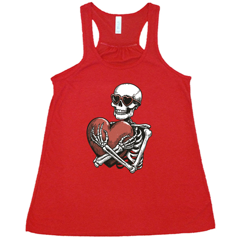 Skeleton Hug Shirt - Funny Bone Graphic Tee for Men & Women | Halloween, Day of The Dead, Gothic Fashion | Perfect for Costume Parties & Spooky Events