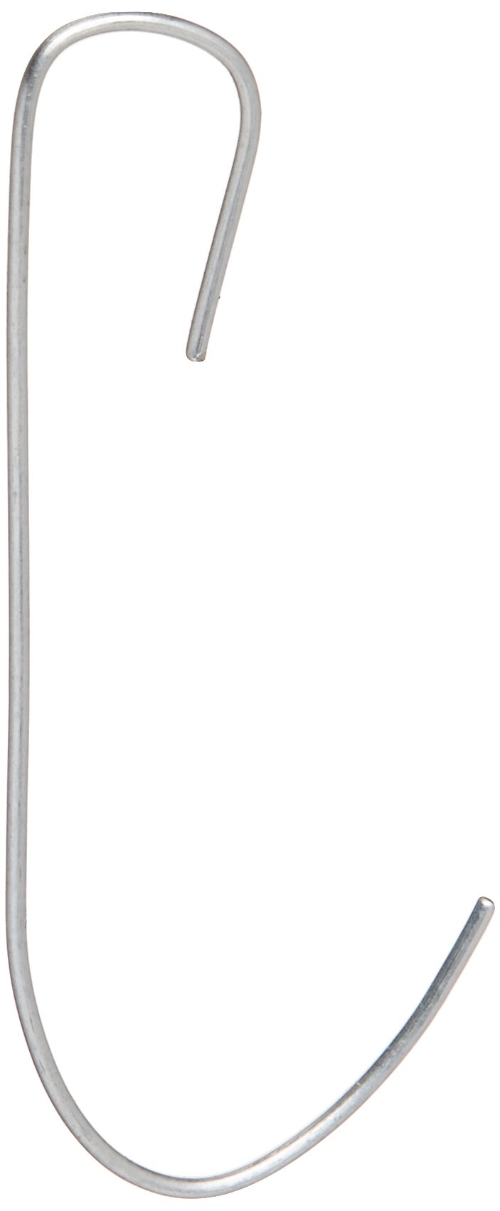 100-Pack Silver Christmas Ornament Hooks - Durable Metal Tree Decor Hangers for Holiday Decorations, Party & Home Decor (HOLIDAY TRIM 3926000) - Perfect for Xmas Trees, Wreaths, Garland & DIY Crafts